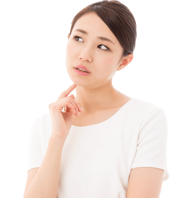 悩んでいる女性